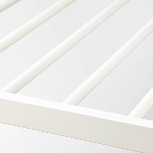 IKEA KOMPLEMENT WIESZAK WYSUWANY NA SPODNIE BIAŁY 100x58 cm - obrazek 3