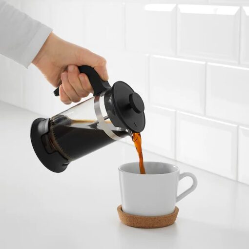 IKEA UPPHETTA ZAPARZACZ DO KAWY / HERBATY CZARNY 0.4L - obrazek 2