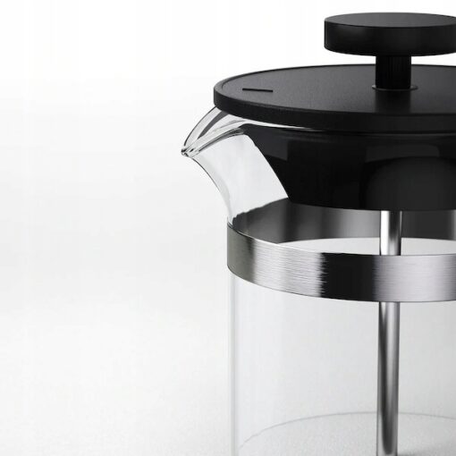 IKEA UPPHETTA ZAPARZACZ DO KAWY / HERBATY CZARNY 0.4L - obrazek 4