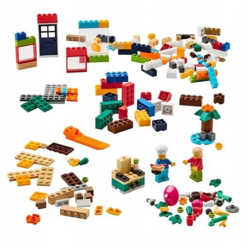 IKEA BYGGLEK ZESTAW KLOCKÓW LEGO KOLOROWE KLOCKI 201 SZTUK