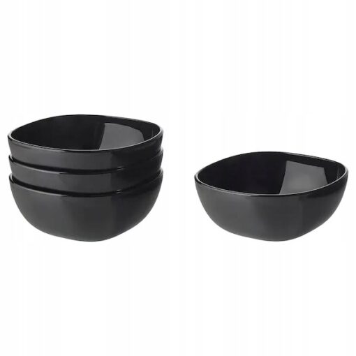 IKEA BACKIG ZESTAW MISEK - MISKA SZKŁO HARTOWANE 4 SZT.