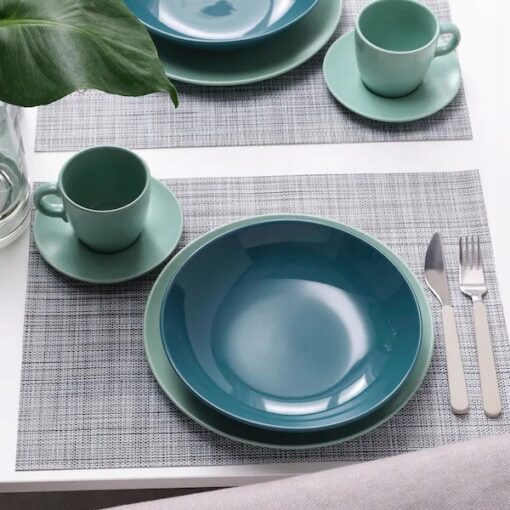 IKEA FARGKLAR ZESTAW TALERZY - TALERZ GŁĘBOKI 4 SZT. 23CM - obrazek 2