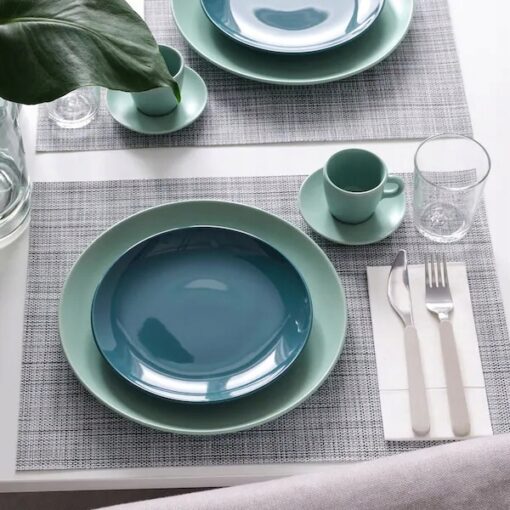IKEA FARGKLAR ZESTAW TALERZYKÓW - TALERZ 20 CM 4 SZT. - obrazek 2