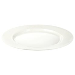 IKEA OFANTLIGT TALERZ OBIADOWY BIAŁY 28 cm