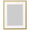 IKEA SILVERHOJDEN RAMKA NA ZDJĘCIA 40x50cm ZŁOTA