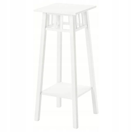 IKEA LANTLIV STOJAK NA DONICZKĘ BIAŁY 78 CM