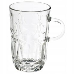 IKEA SALLSKAPLIG KUBEK SZKLANY ZE WZOREM 220 ML