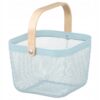 IKEA RISATORP KOSZ NA ŻYWNOŚĆ AKCESORIA NIEBIESKI 25X26X18 CM