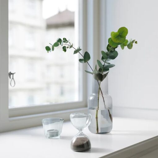IKEA EFTERTANKA KLEPSYDRA OZDOBNA SZKLANA 10 cm - obrazek 2