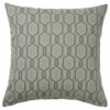 IKEA JATTEPOPPEL POSZEWKA ZIELONA / SZARA 50x50 CM