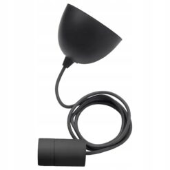 IKEA SUNNEBY OPRAWKA Z KABLEM CZARNA TKANINA 1.8cm
