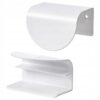 IKEA LATMASK UCHWYT MEBLOWY BIAŁY 60 mm 2 SZT