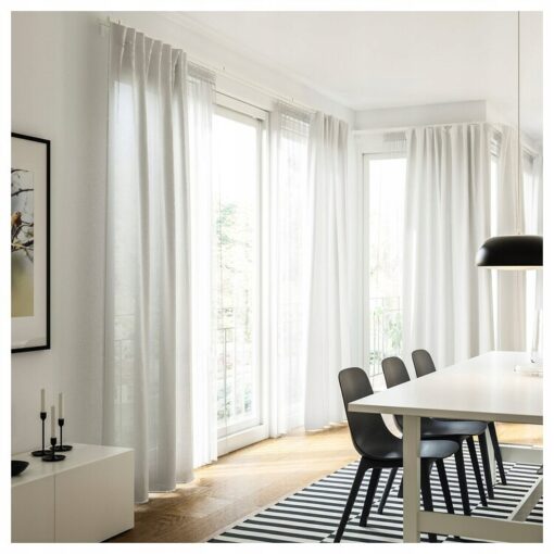 IKEA VIDGA WSPORNIK ŚCIENNY BIAŁY 6 CM - obrazek 4