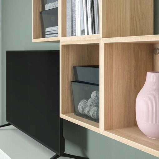 IKEA KUGGIS POJEMNIK Z POKRYWKĄ CZARNY - obrazek 3
