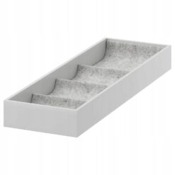 IKEA KOMPLEMENT WKŁAD Z PRZEGRODAMI SZARY 15x53x5