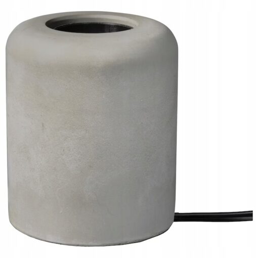 IKEA RASEGEL LAMPA STOŁOWA CEMENT 10X8CM