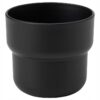 IKEA FORENLIG OSŁONKA DONICZKI CZARNA 9 CM