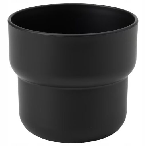 IKEA FORENLIG OSŁONKA DONICZKI CZARNA 9 CM