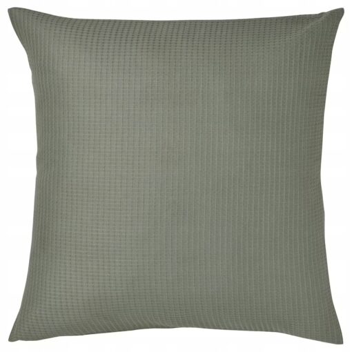IKEA EBBATILDA POSZEWKA PODUSZKI SZARA / ZIELONA