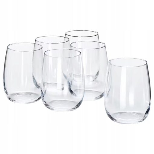 IKEA STORSINT SZKLANKA SZKLANKI 6 SZT 360 ML