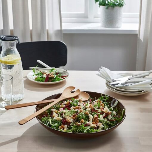 IKEA FARGKLAR MISKA BRĄZOWA Z POŁYSKIEM 30 CM - obrazek 4