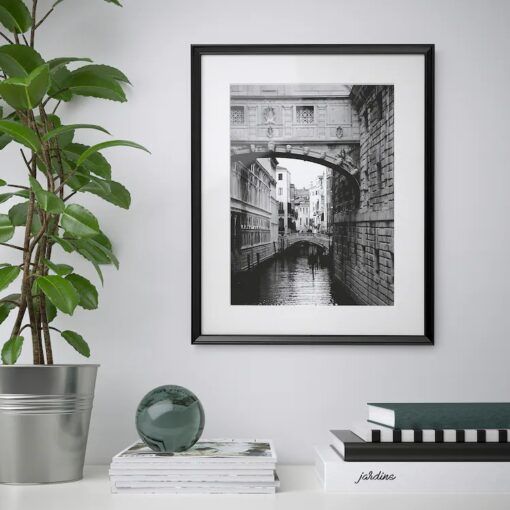 IKEA KNOPPANG RAMKA CZARNA 40x50 cm - obrazek 2