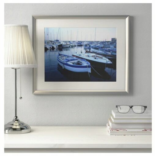 IKEA SILVERHOJDEN RAMKA SREBRNA 40x50 CM - obrazek 2