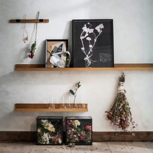 IKEA MALERAS PÓŁKA NA ZDJĘCIA BAMBUS 75 CM - obrazek 5