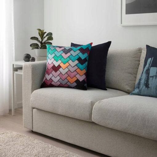IKEA KRISTTORN POSZEWKA PODUSZKI KOLOROWA 50x50 CM - obrazek 3