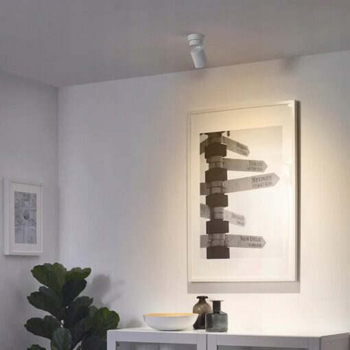 IKEA NYMANE REFLEKTOR SUFITOWY BIAŁY - obrazek 2