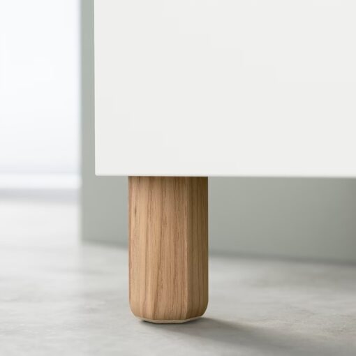 IKEA ULLARP NOGA MEBLOWA DĄB 10 CM 2 SZT. - obrazek 2