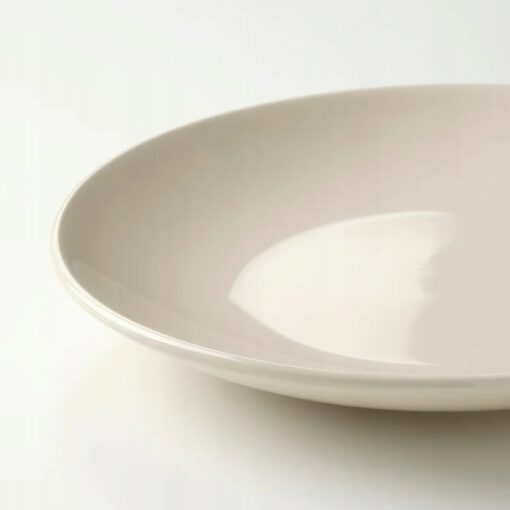 IKEA FARGKLAR TALERZYK Z POŁYSKIEM BEŻ 20 CM 4 SZT - obrazek 4