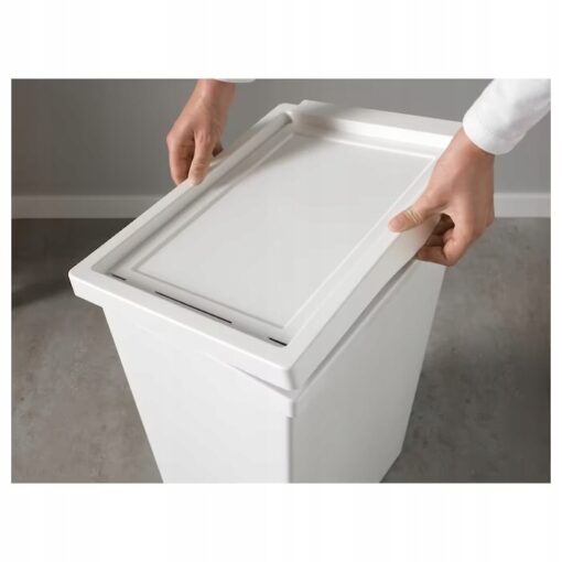 IKEA FILUR KOSZ NA ŚMIECI POJEMNIK Z POKRYWKĄ 42 L - obrazek 3