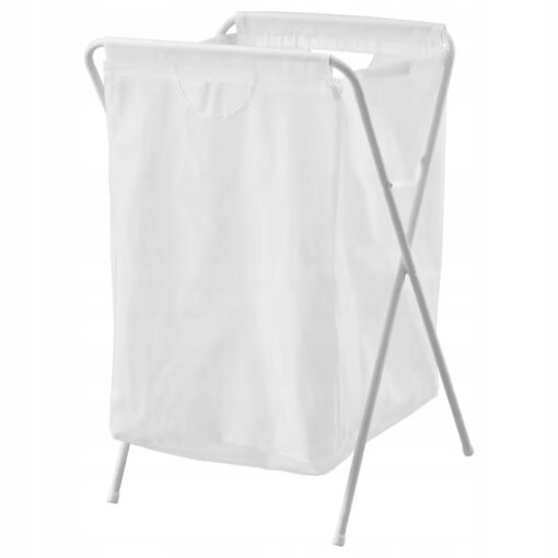 IKEA JALL TORBA NA PRANIE STOJAK BIAŁY 70 L
