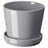 IKEA CITRUSFRUKT DONICZKA Z PODSTAWKĄ SZARA 12 CM