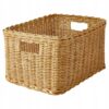 IKEA TRUMMIS KOSZ RATTANOWY 25x35x20 CM