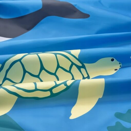 IKEA KURA BALDACHIM DO ŁÓŻKA PIĘTROWEGO OCEAN - obrazek 5