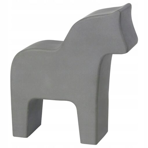 IKEA RYKTBAR KOŃ DEKORACYNY SZARY 13.5 cm