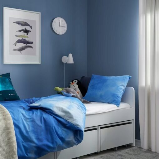 IKEA BLAVINGAD KOMPLET POŚCIELI OCEAN NIEBIESKI - obrazek 7