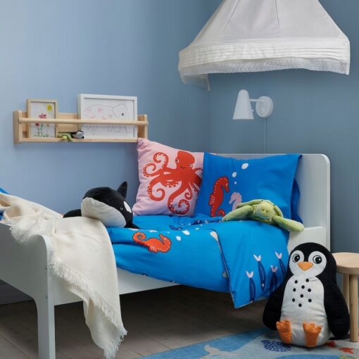 IKEA BLAVINGAD ORKA MASKOTKA PLUSZAK 60 CM - obrazek 5