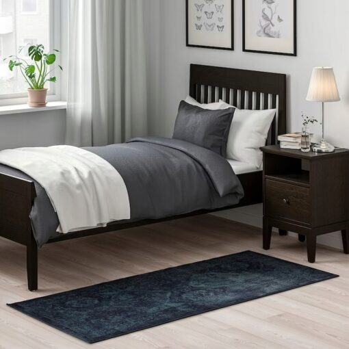 IKEA VONSBAK DYWAN Z KRÓTKIM WŁOSIEM GRANATOWY - obrazek 4