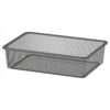 IKEA TROFAST PUDEŁKO SIATKOWE SZARE 42x30x10 CM