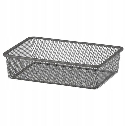 IKEA TROFAST PUDEŁKO SIATKOWE SZARE 42x30x10 CM