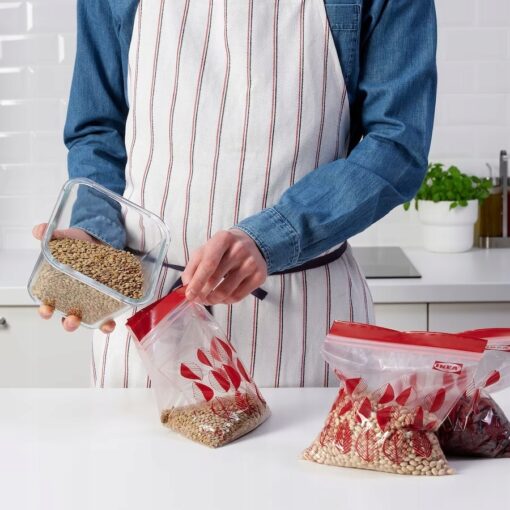 IKEA ISTAD TOREBKI STRUNOWE WORECZKI 1L 25 szt. - obrazek 4