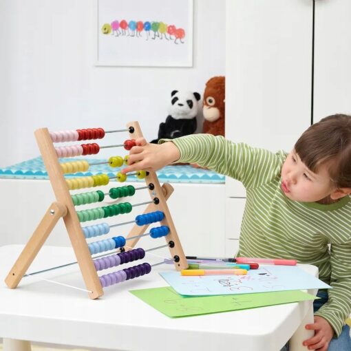 IKEA UNDERHALLA ZABAWKA LICZYDŁO KOLOROWE - obrazek 4