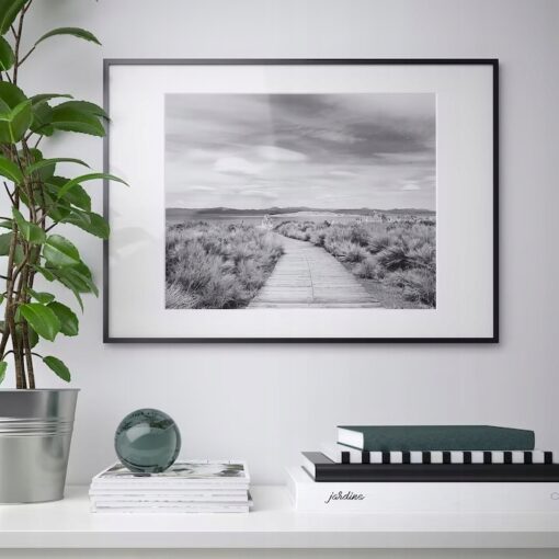IKEA LOMVIKEN RAMKA NA ZDJĘCIA CZARNY 50X70 CM - obrazek 3