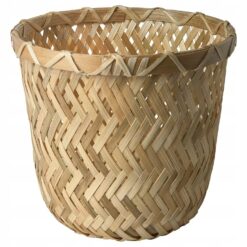 IKEA KLYNNON OSŁONKA DONICZKI BAMBUSOWA 12 CM