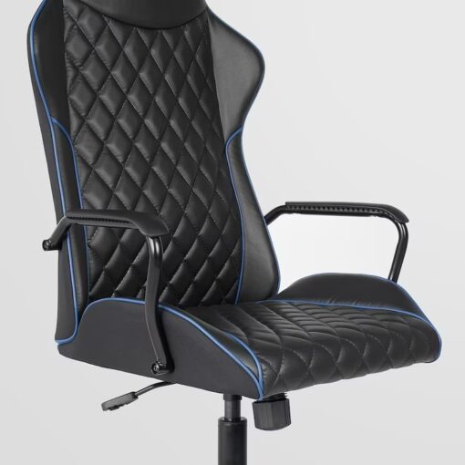 IKEA UTESPELARE KRZESŁO GAMINGOWE / BIUROWE CZARNE - obrazek 5