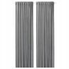 IKEA SANDSVINGEL ZASŁONA OKNA SZARA 2 SZT. 135x300