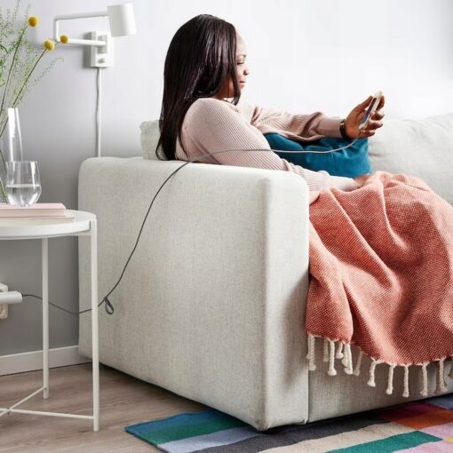 IKEA LILLHULT KABEL USB-C na USB-C SZARY 150 CM - obrazek 6
